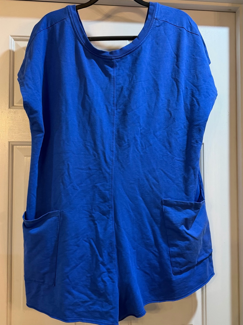 LaBiz Bright Royal Blue Pocket Romper
